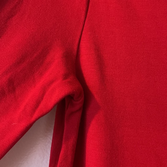 Halogen Red Shirt Dress - Picture 3 of 3